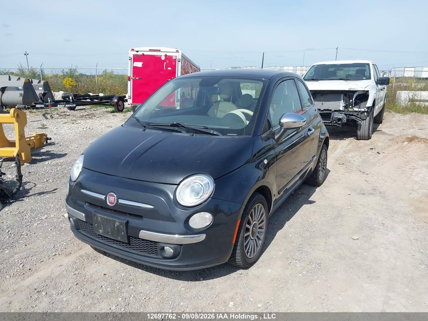 Vin: 3c3cffcr0dt707718, lot: 3102978, fiat 500 lounge 20132