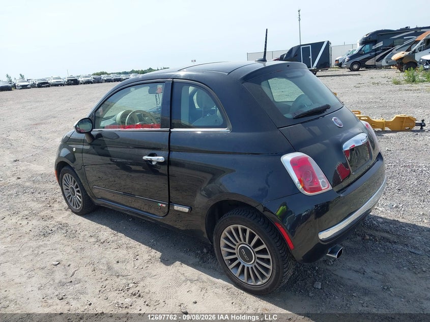 Vin: 3c3cffcr0dt707718, lot: 3102978, fiat 500 lounge 20133