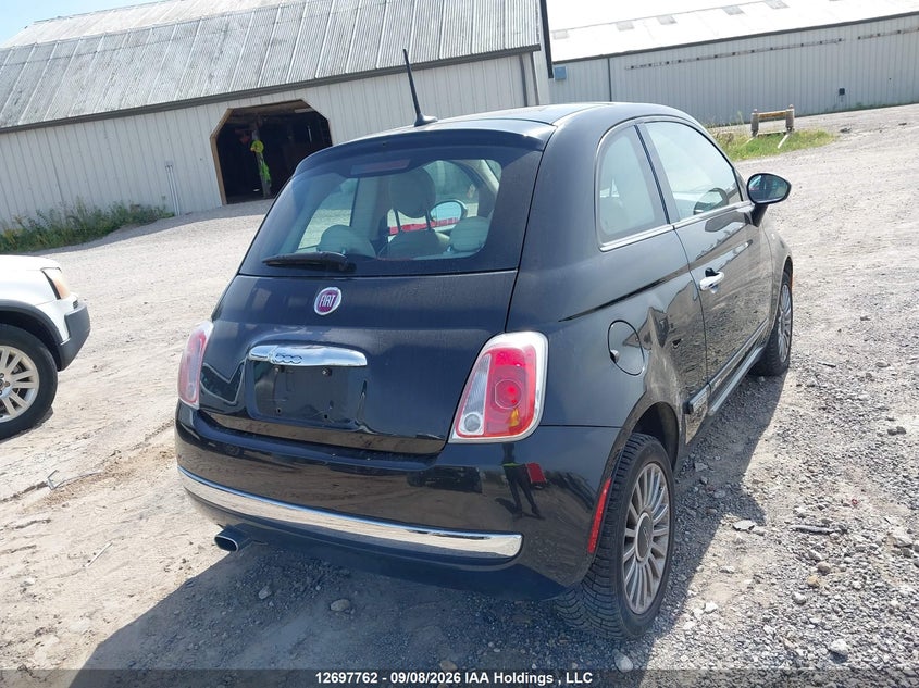 Vin: 3c3cffcr0dt707718, lot: 3102978, fiat 500 lounge 20134