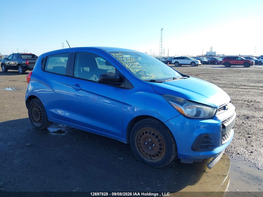 2016 Chevrolet Spark Ls, Удар спереди, IAAI, VIN KL8CA6SA1GC613863