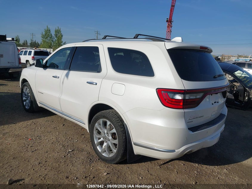 Vin: 1c4sdjet0hc806291, lot: 3103058, dodge durango citadel 20173
