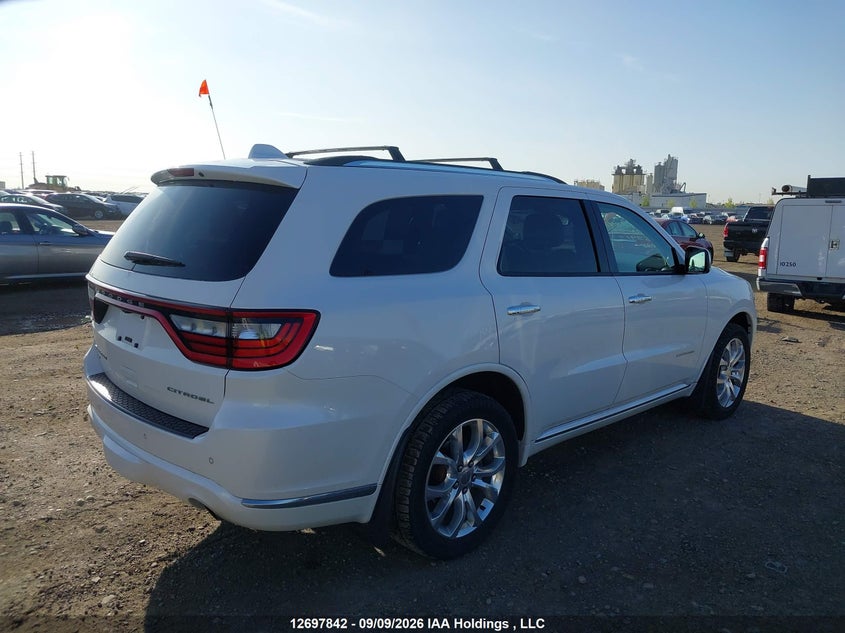 Vin: 1c4sdjet0hc806291, lot: 3103058, dodge durango citadel 20174