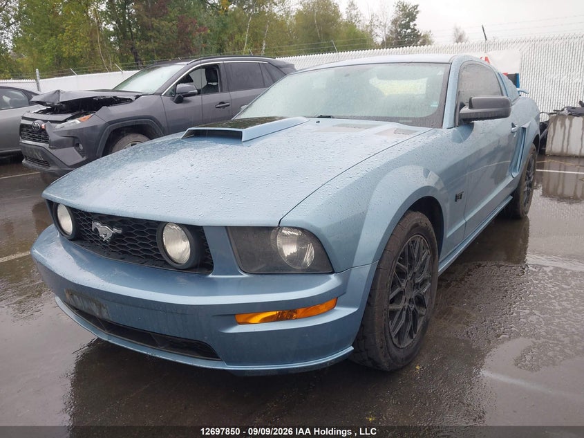 2005 Ford Mustang Gt, Right Rear, IAAI, VIN 1ZVFT82H155118603 — photo 2