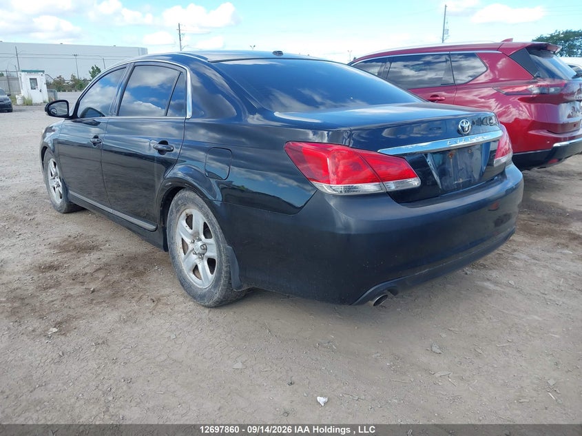 Vin: 4t1bk3db4bu372447, lot: 3103076, toyota avalon limited 20113