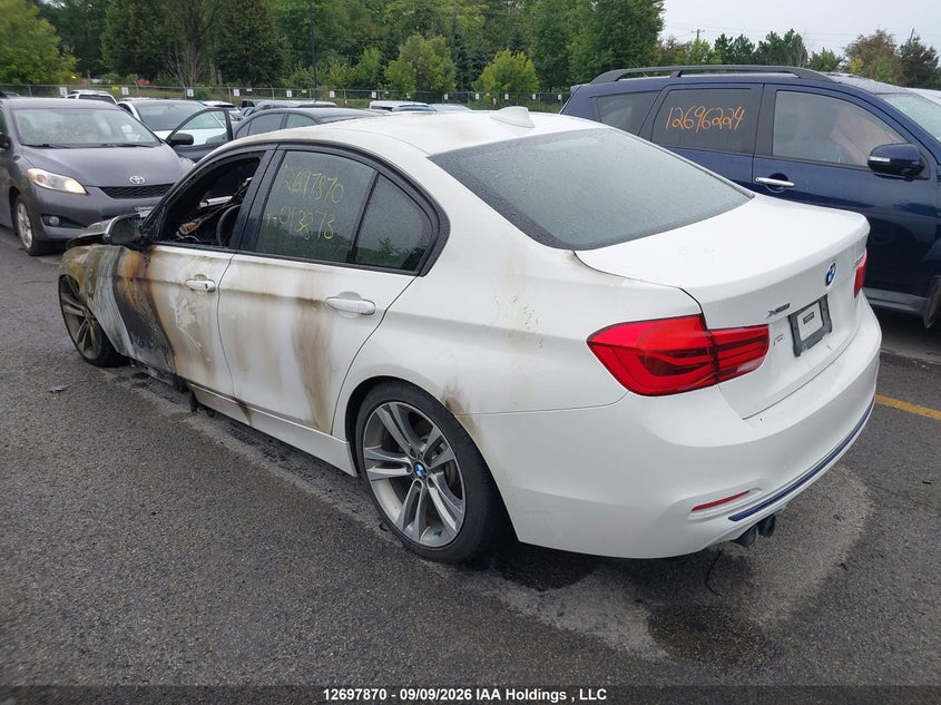 Vin: wba8d9c57ja013873, lot: 3103086, bmw 330i xdrive 20183