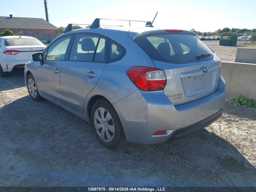 Vin: jf1gpaa65fh213688, lot: 3103091, subaru impreza 2.0i/2.0i touring package 20153