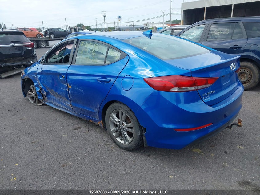Vin: kmhd84lf9hu391196, lot: 3103099, hyundai elantra gl 20173