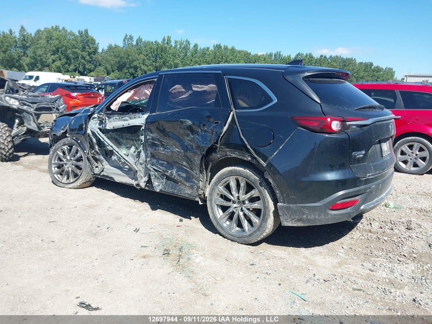 Vin: jm3tcbdy9k0322680, lot: 3103160, mazda cx-9 grand touring 20193