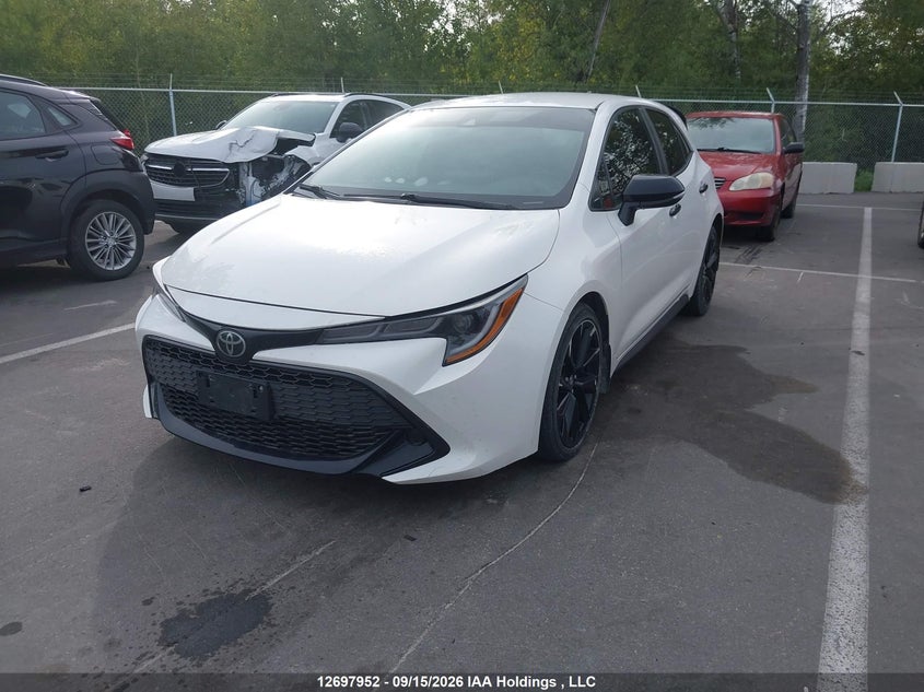 2020 Toyota Corolla, Rear, IAAI, VIN JTNK4RBE5L3084311 — photo 2