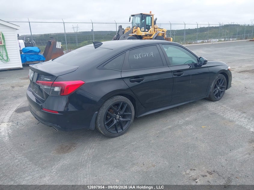 Vin: 2hgfe2f53nh113729, lot: 3103170, honda civic sport 20224