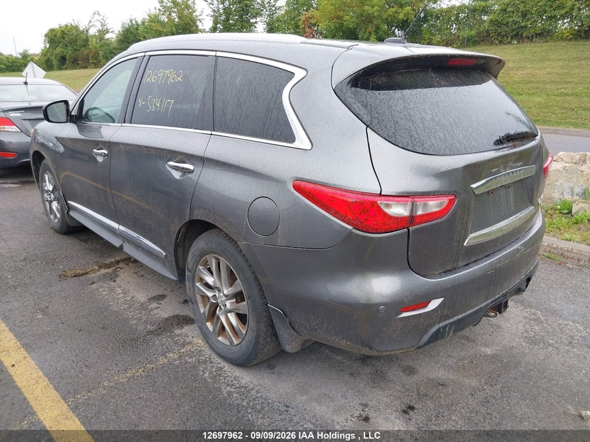Vin: 5n1al0mmxfc534117, lot: 3103178, infiniti qx60 20153