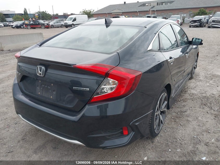 Vin: 2hgfc1f93lh100978, lot: 3103224, honda civic touring 20204