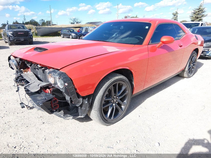 Vin: 2c3cdzkgxmh660861, lot: 3103226, dodge challenger gt awd 20212