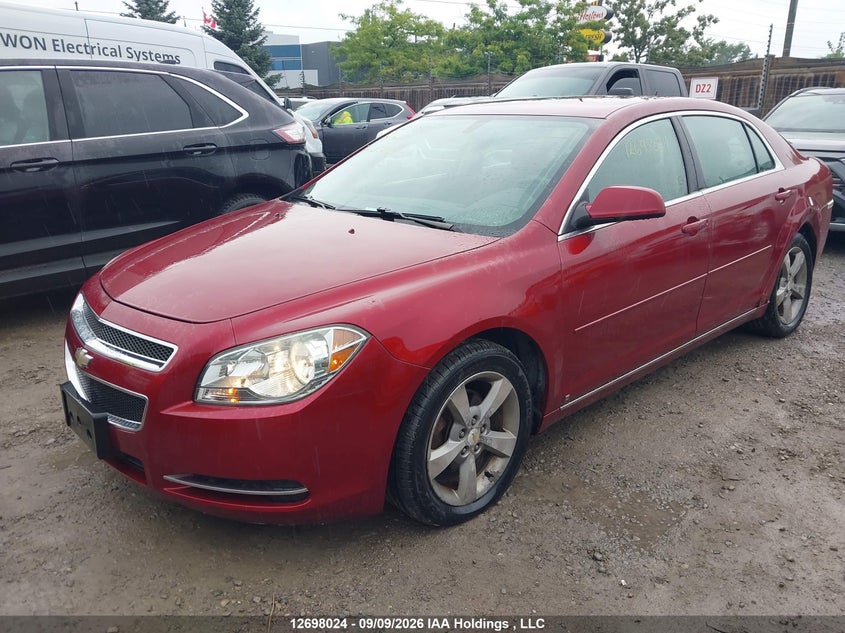 2009 Chevrolet Malibu 2Lt, Левый зад, IAAI, VIN 1G1ZJ57B99F232396 — фото 2