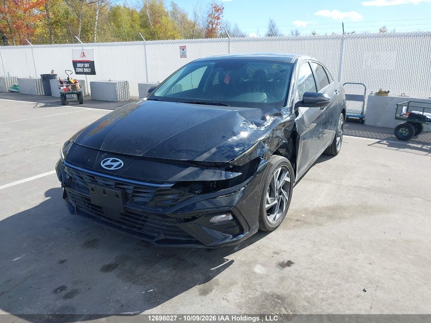 Vin: kmhln4dj5tu203953, lot: 3103248, hyundai elantra luxury hybrid 20262