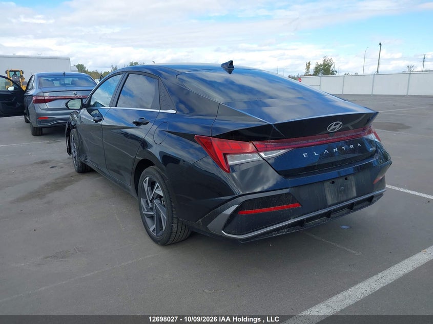 Vin: kmhln4dj5tu203953, lot: 3103248, hyundai elantra luxury hybrid 20263
