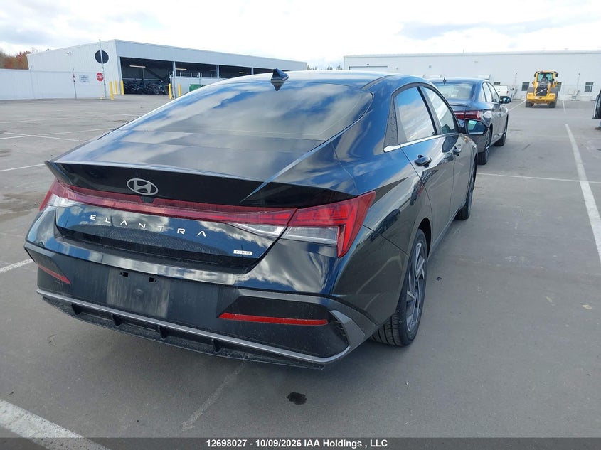 Vin: kmhln4dj5tu203953, lot: 3103248, hyundai elantra luxury hybrid 20264