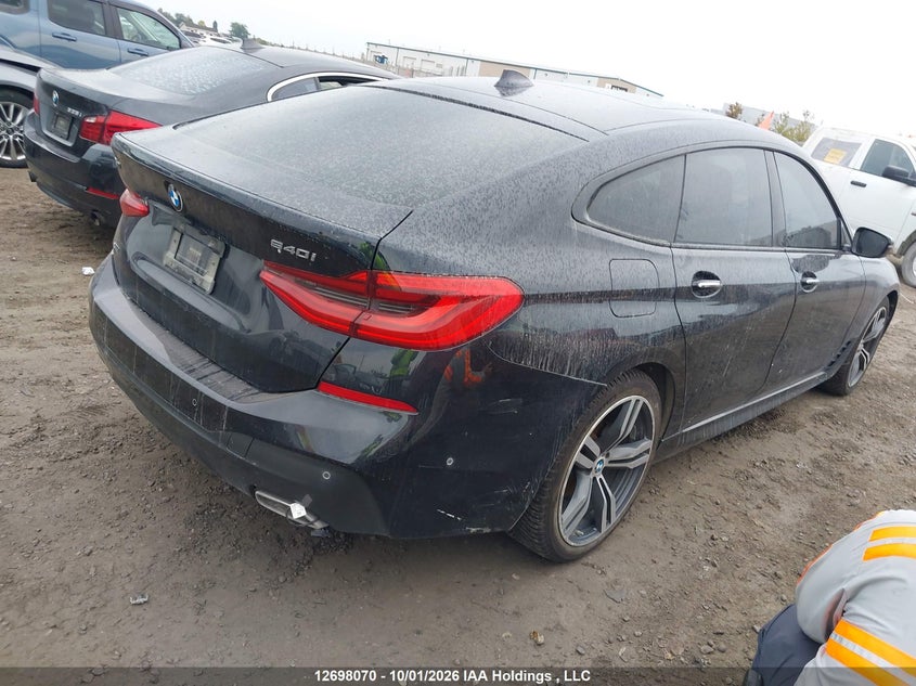 Vin: wbajv6c56jbk06846, lot: 3103301, bmw 640i gran turismo xdrive 20184