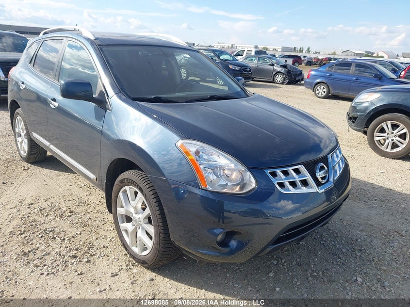 2013 Nissan Rogue S/Sv, Удар сзади, IAAI, VIN JN8AS5MV4DW149052