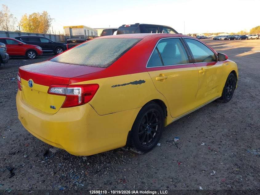 Vin: 4t1bd1fkxcu019899, lot: 3103341, toyota camry hybrid/le/xle 20124