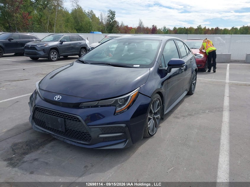 Vin: 5yfb4mbe9np123466, lot: 3103345, toyota corolla se 20222