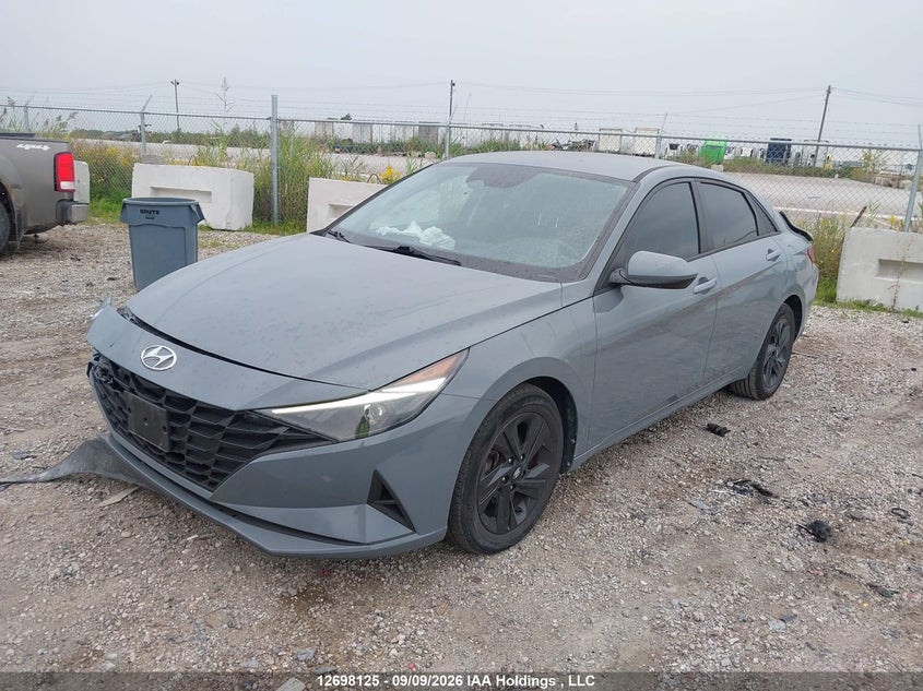 Vin: kmhlm4ag9mu123570, lot: 3103356, hyundai elantra preferred ivt 20212
