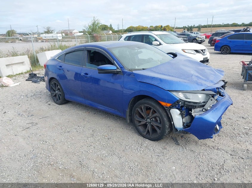 Vin: 2hgfc2f85kh016575, lot: 3103360, honda civic sport 2019 img_1