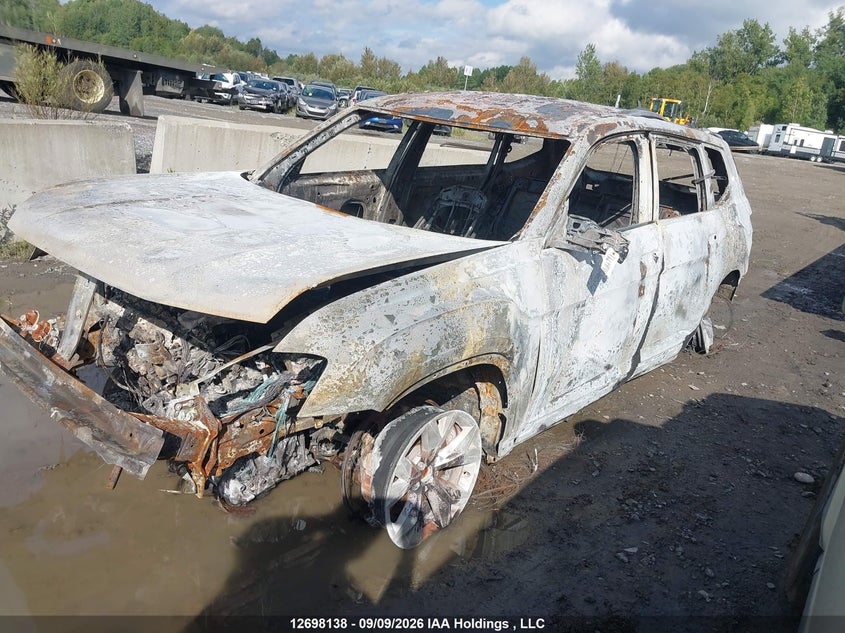 2018 Volkswagen Atlas, Полностью сгорел, IAAI, VIN 1V2LR2CA4JC557897 — фото 2