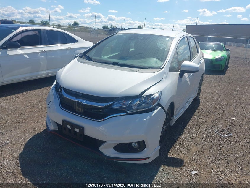 Vin: 3hggk5h6xkm103541, lot: 3103405, honda fit sport 5dr 20192