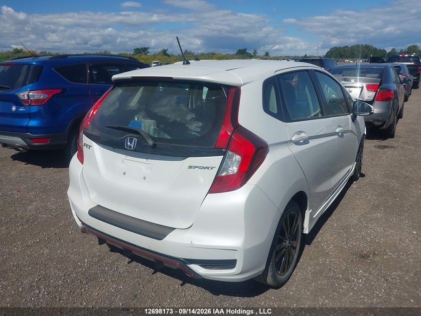 Vin: 3hggk5h6xkm103541, lot: 3103405, honda fit sport 5dr 20194