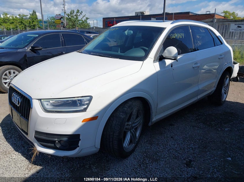 Vin: wa1ffefs3fr003164, lot: 3103416, audi q3 prestige 20152