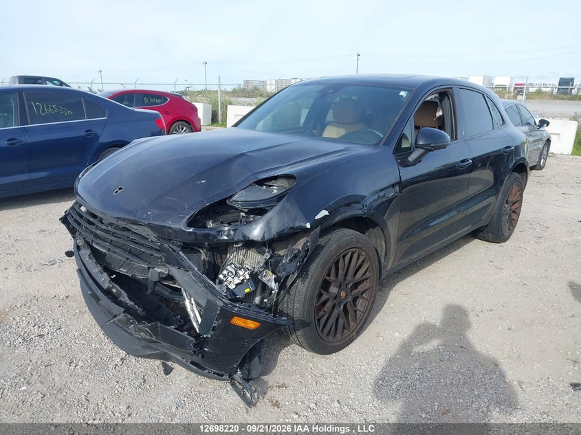 2019 Porsche Macan, Удар спереду, IAAI, VIN WP1AB2A53KLB33923 — фото 2