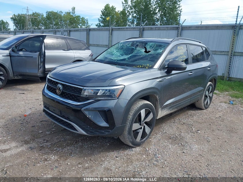 Vin: 3vvgx7b29pm360586, lot: 3103504, volkswagen taos 20232