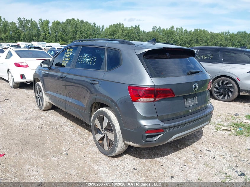 Vin: 3vvgx7b29pm360586, lot: 3103504, volkswagen taos 20233