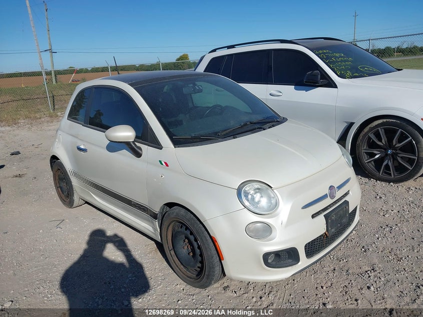 Vin: 3c3cffbr1ct164900, lot: 3103510, fiat 500 20121