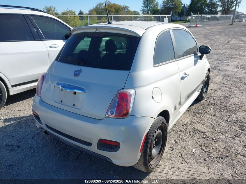 Vin: 3c3cffbr1ct164900, lot: 3103510, fiat 500 20124