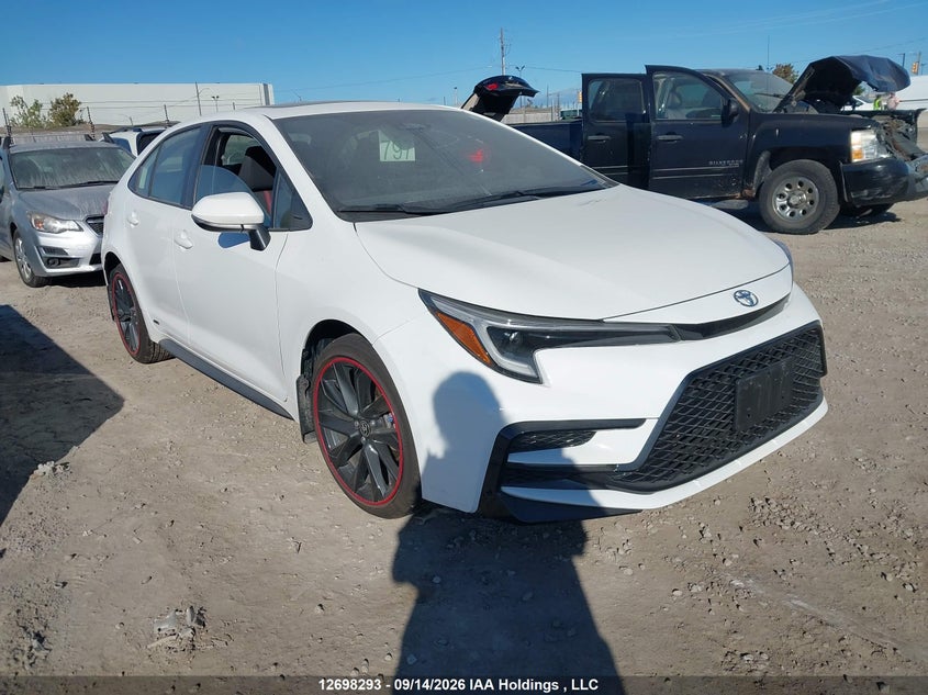 2026 Toyota Corolla Hybrid Se Awd, Water, IAAI, VIN JTDBDMHE6T3026920