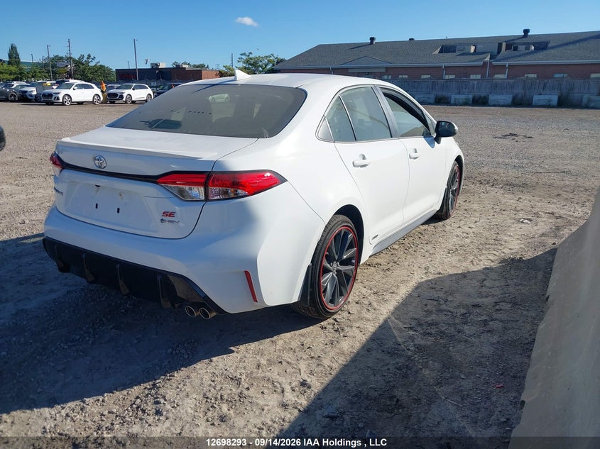 Vin: jtdbdmhe6t3026920, lot: 3103534, toyota corolla hybrid se awd 20264