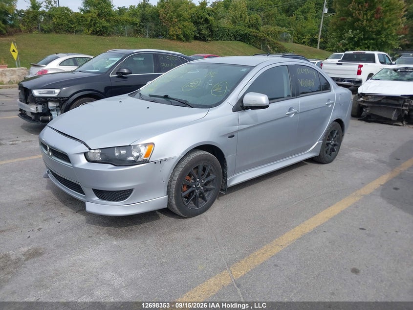 2013 Mitsubishi Lancer Se, Front, IAAI, VIN JA32U2FU6DU604801 — photo 2