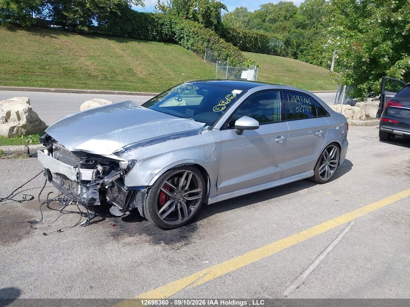 Vin: wauf1gff9h1027924, lot: 3103601, audi s3 2.0t technik 20172