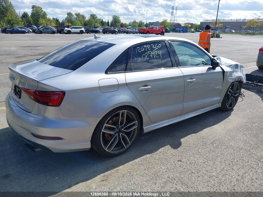 Vin: wauf1gff9h1027924, lot: 3103601, audi s3 2.0t technik 20174