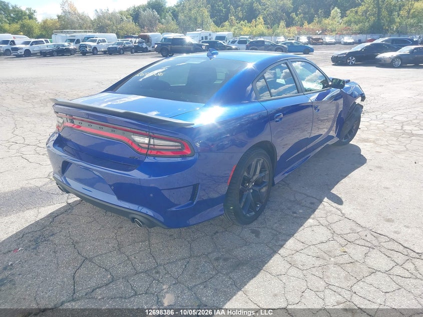 Vin: 2c3cdxhg4mh595503, lot: 3103627, dodge charger gt 20214