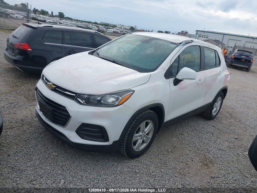 2019 Chevrolet Trax, Удар спереду, IAAI, VIN 3GNCJKSB3KL376564 — фото 2