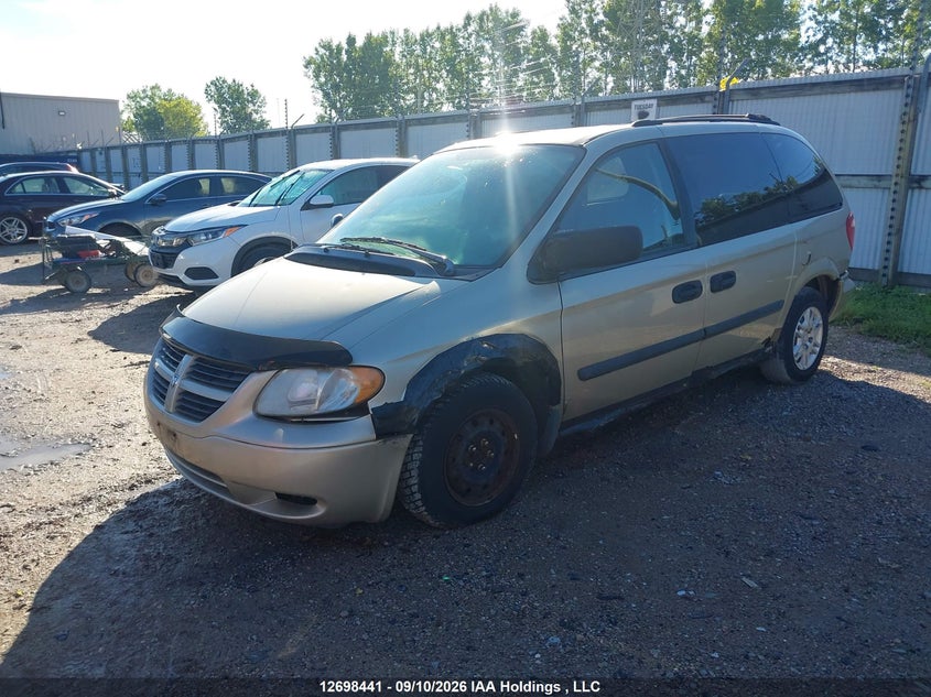 2005 Dodge Caravan, Благодійність, IAAI, VIN 1D4GP25R05B347999 — фото 2