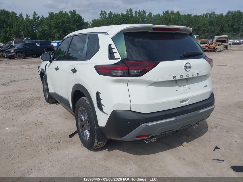 Vin: 5n1at3ab6pc846201, lot: 3103686, nissan rogue s 20233
