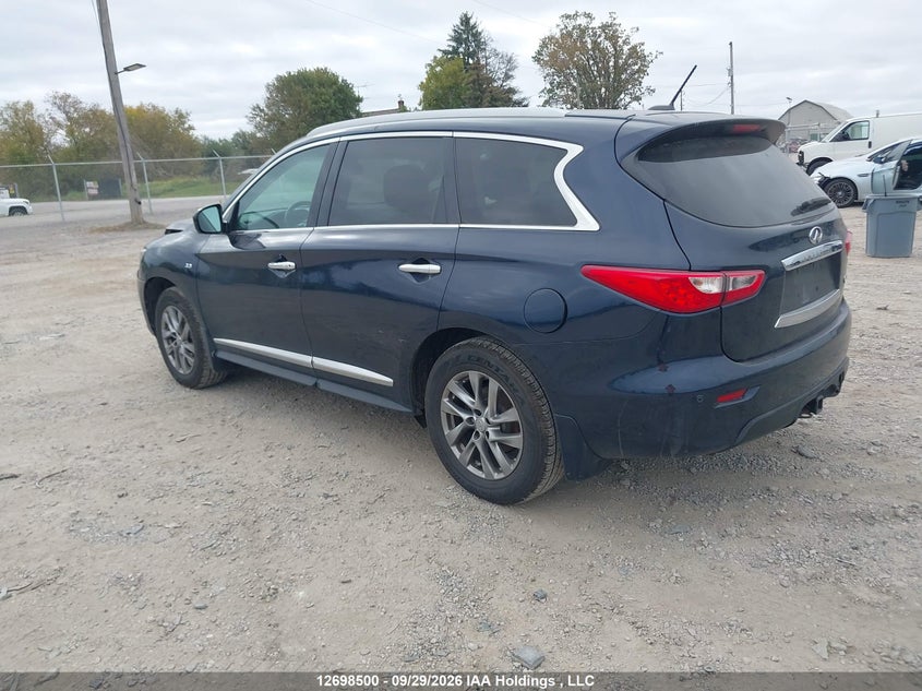 Vin: 5n1al0mm4fc534498, lot: 3103741, infiniti qx60 20153