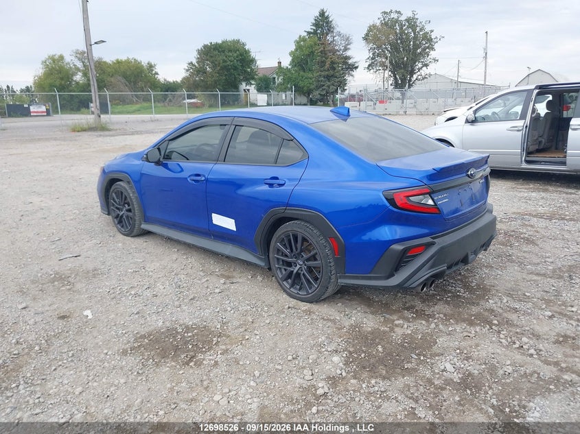 Vin: jf1vbal61p9809816, lot: 3103767, subaru wrx limited 20233