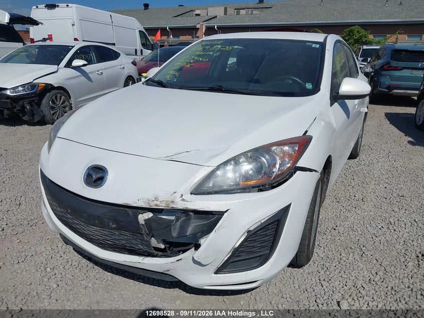 Vin: jm1bl1kf4b1376060, lot: 3103769, mazda 3 20112