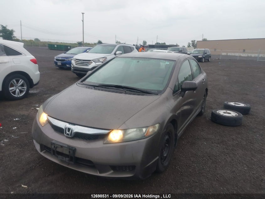 2010 Honda Civic, Благотворительность, IAAI, VIN 2HGFA1F45AH023781 — фото 2