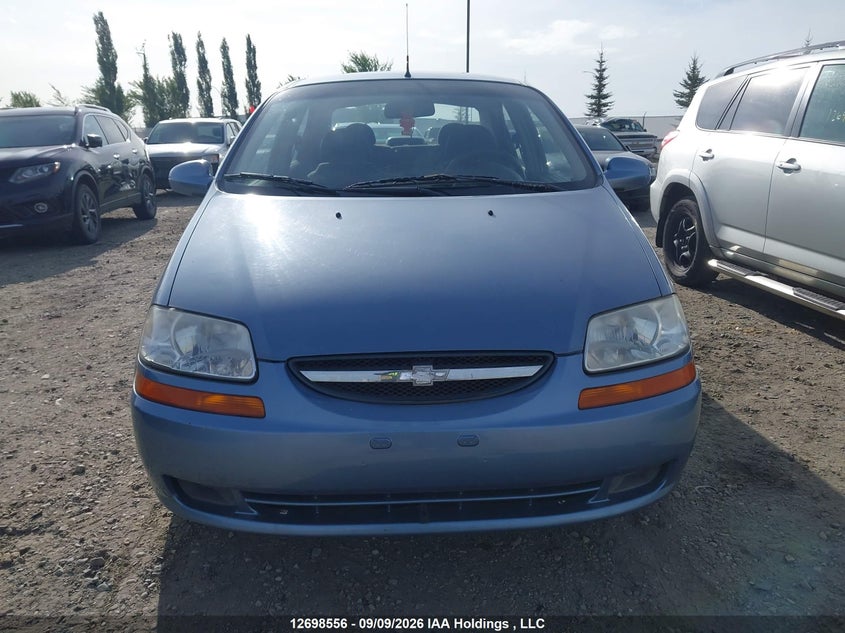 2006 CHEVROLET AVEO HATCHBACK 1.6L I-4 DOHC, REGULAR , 103HP